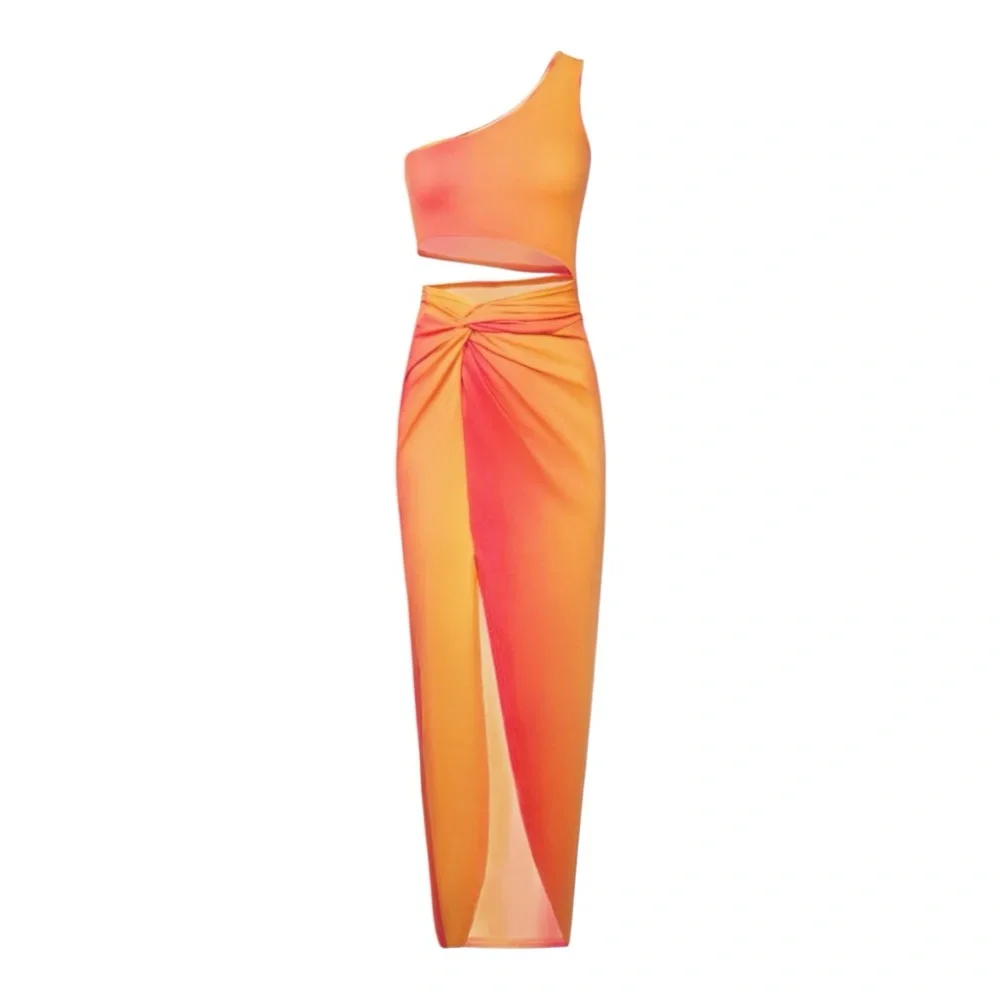 NWT OW label from Revolve Isabell sunset cut out bodycon dress size XS - Picture 4 of 10